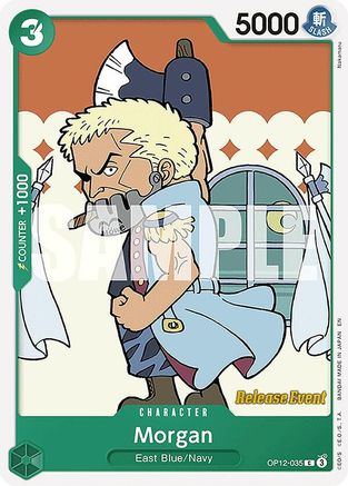 Image of Morgan (OP12-035) - Legacy of the Master Release Event Cards